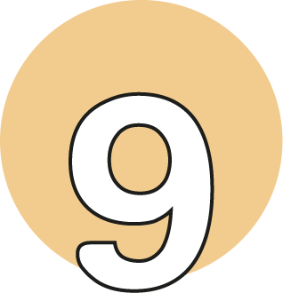 The number 9