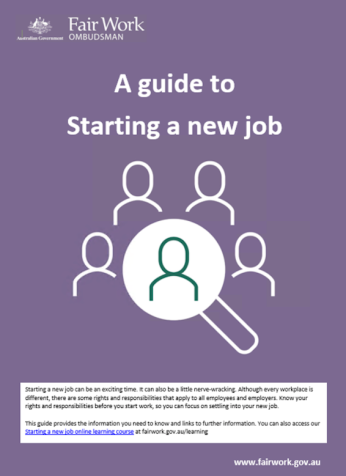 Image of A guide to starting a new job